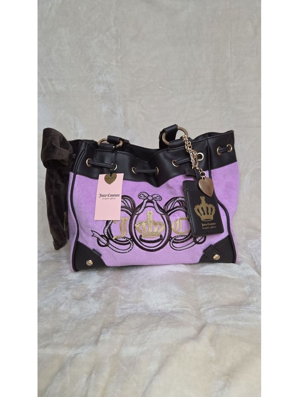 J13. EXCLUSIVE Juicy Couture Lovers Club Dreamer Tote